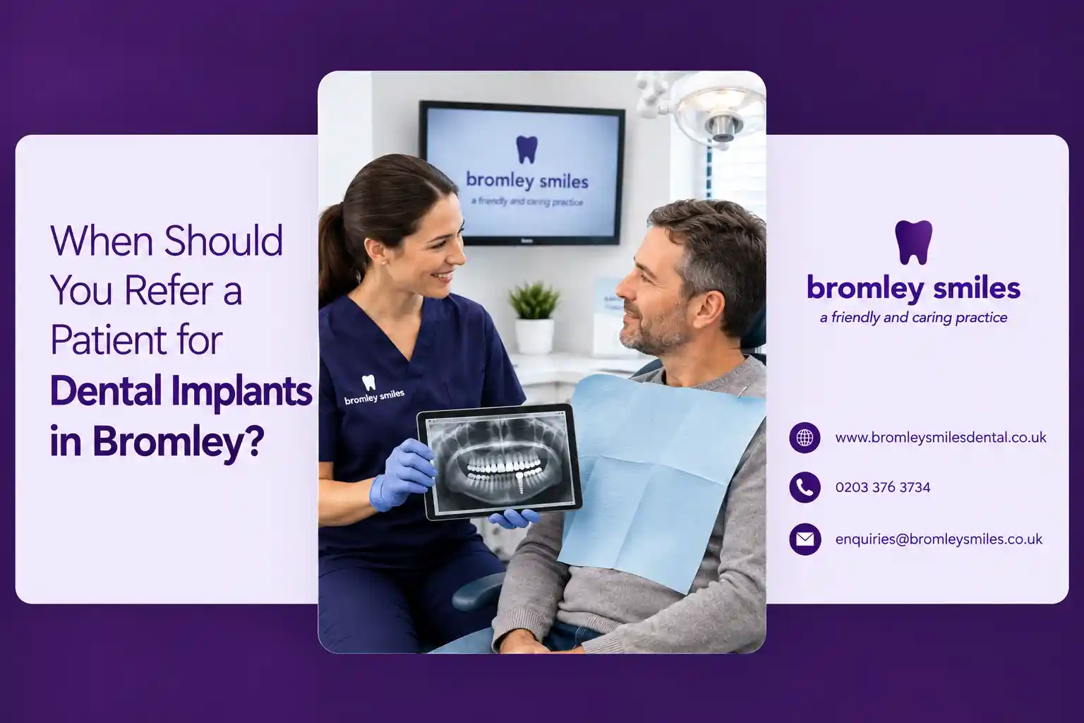 When to Refer a Patient for Dental Implants in bromley